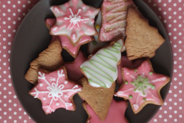 Пряное новогоднее печенье