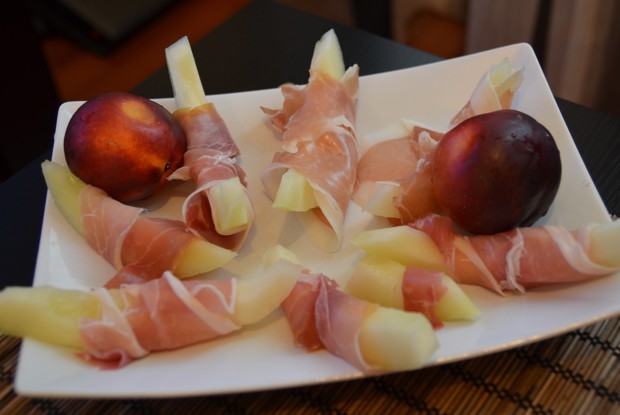 Прошутто с дыней