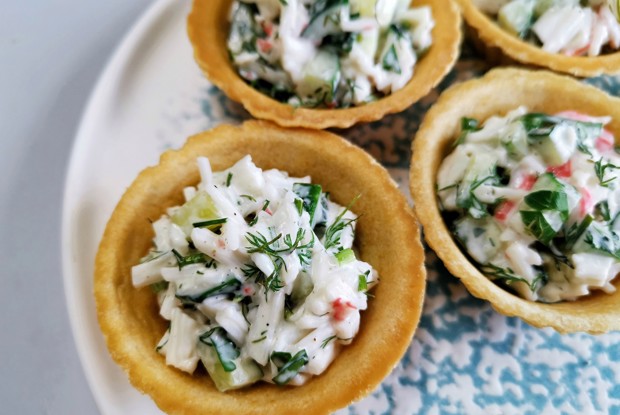 Простая начинка для тарталеток