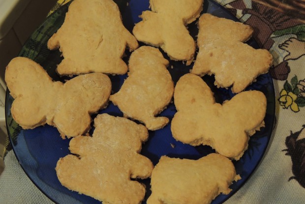 Простое кокосовое печенье