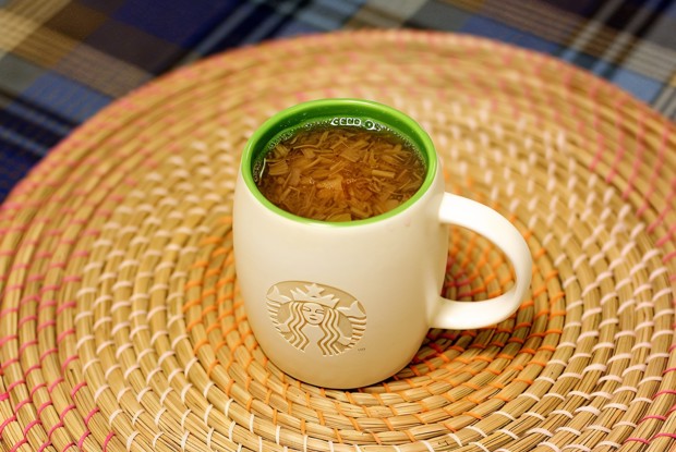 Простой компот из ревеня