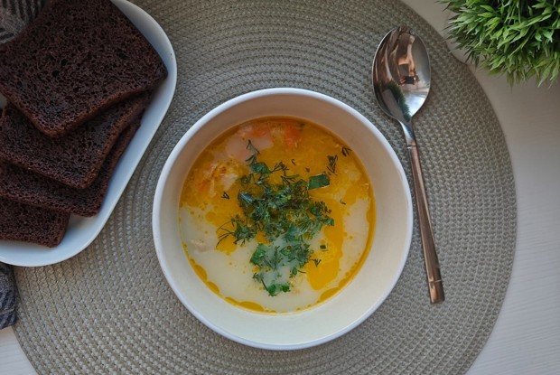 Простой рыбный суп