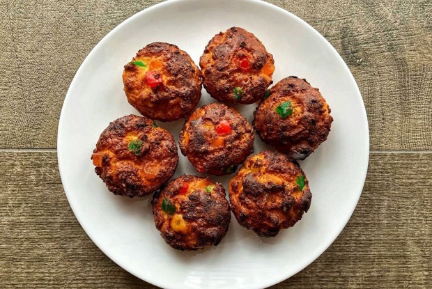 Протеиновые маффины с цукатами