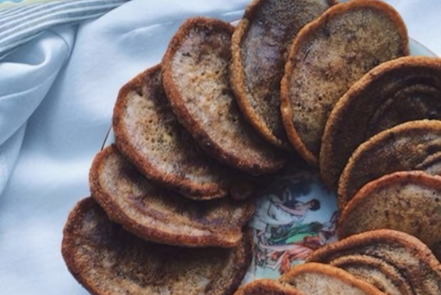 Протеиновые шоколадные оладьи