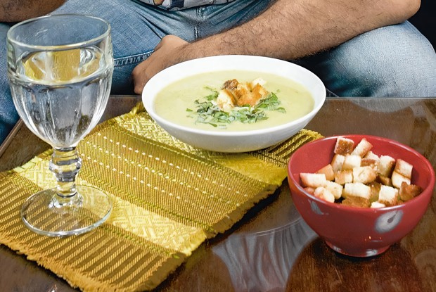 Протертый суп из капусты