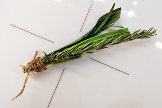 Прованский букет гарни с чесноком