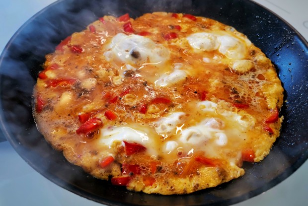 Пряная яичница по-восточному