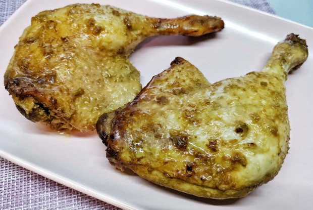 Пряные утиные окорочка в духовке