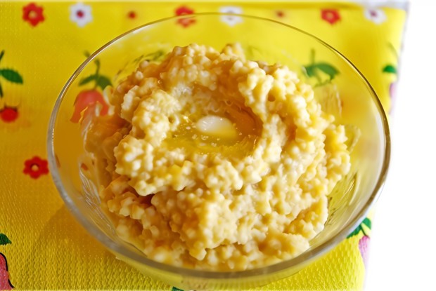 Пшенная каша с маслом
