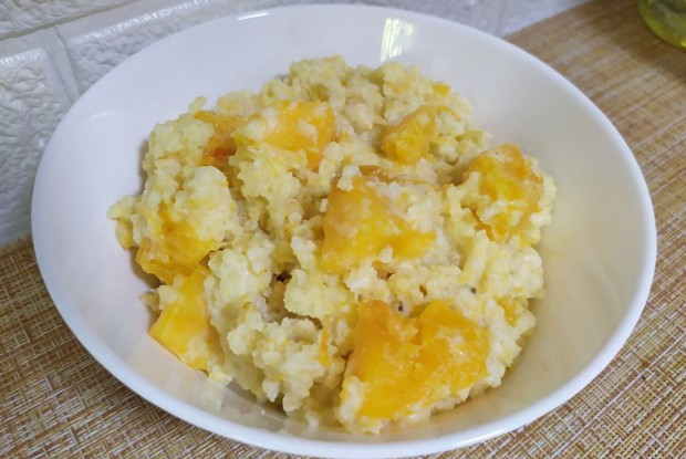 Пшенная каша с тыквой