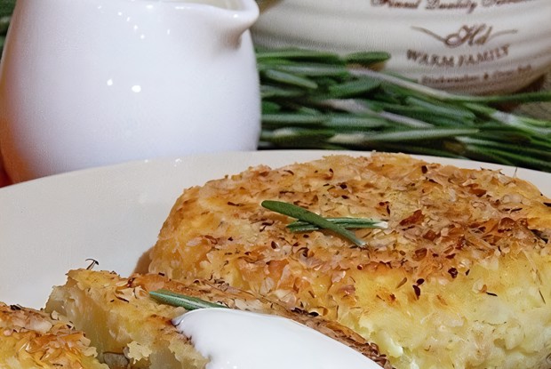 Пшенно-картофельные зразы с грибами