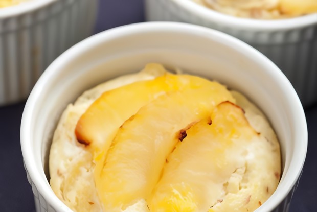 Пудинг из кабачков и яблок