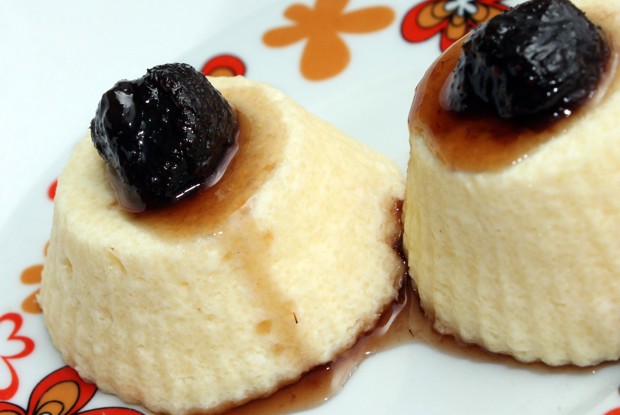 Пудинг из творога в микроволновке