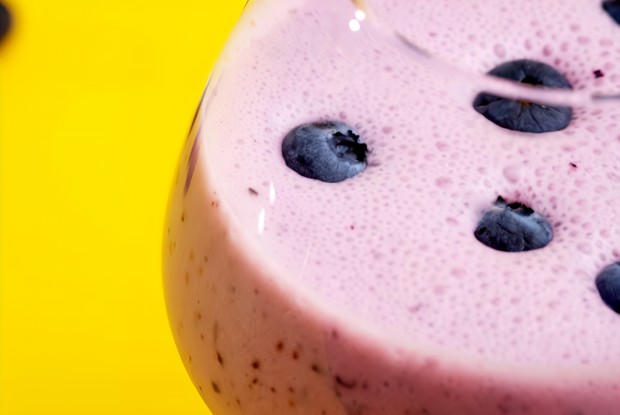 Пурпурный манговый смузи