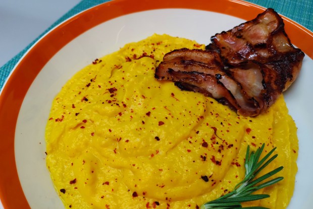 Пюре из цветной капусты с тыквой