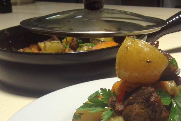 Рагу из баранины с чабрецом