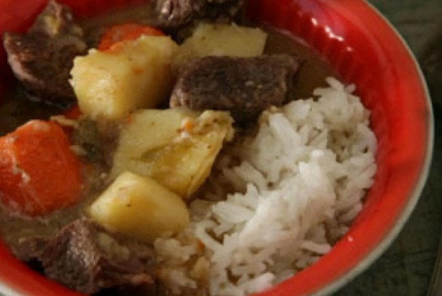 Рагу из говядины и картофеля по-тибетски