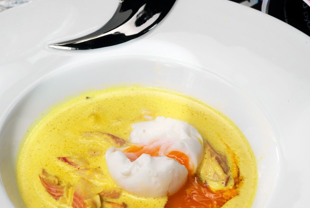 Рагу из копченой рыбы