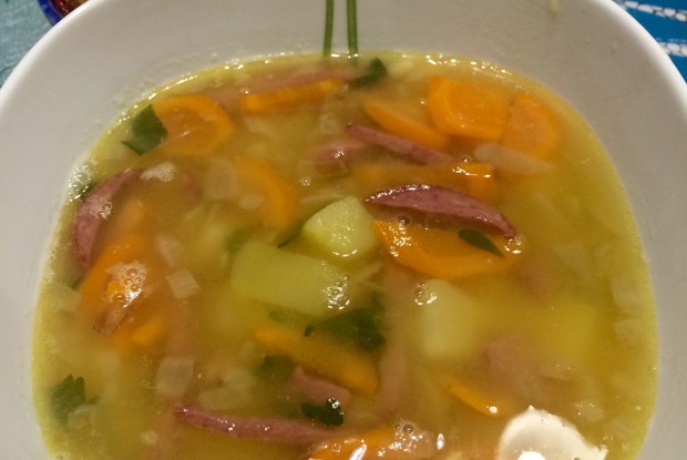 Рассольник с гречневой крупой