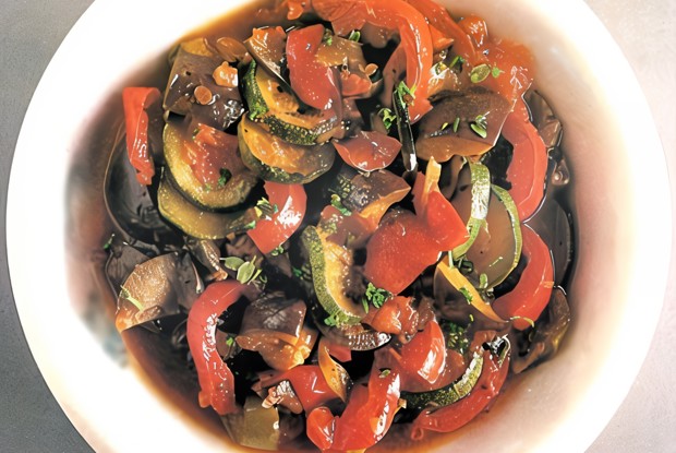 Рататуй с чесноком