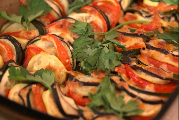 Рататуй c моцареллой