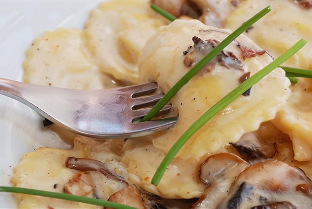 Равиоли с грибами