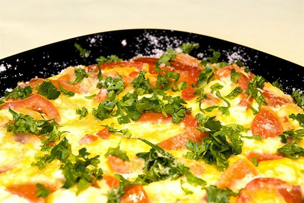 Разноцветный омлет