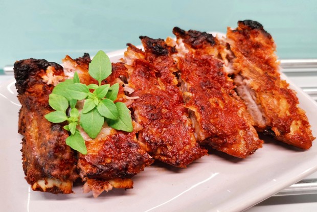 Ребра свиные в духовке