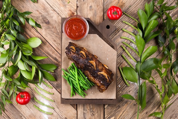 Ребра теленка black angus