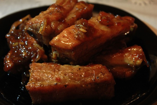 Ребрышки свиные в маринаде