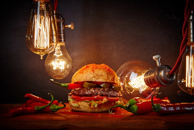 Рэд Дэвид бургер от Виктора Апасьева