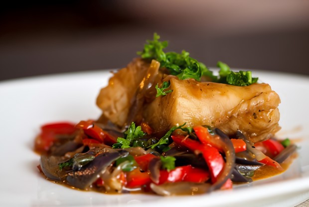 Рыба в сладком мисо-маринаде