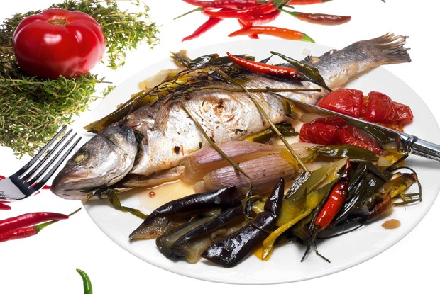 Рыба, запеченная в фольге