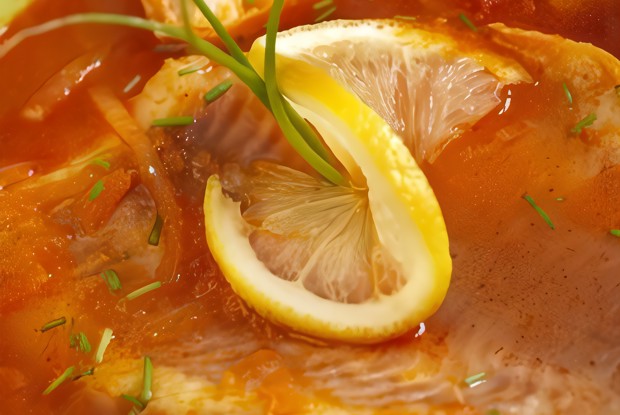 Рыбный суп из макрели по-африкански