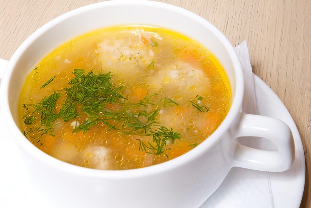 Рыбный суп с пореем