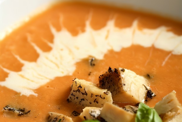 Рыбный суп со сливками и карри