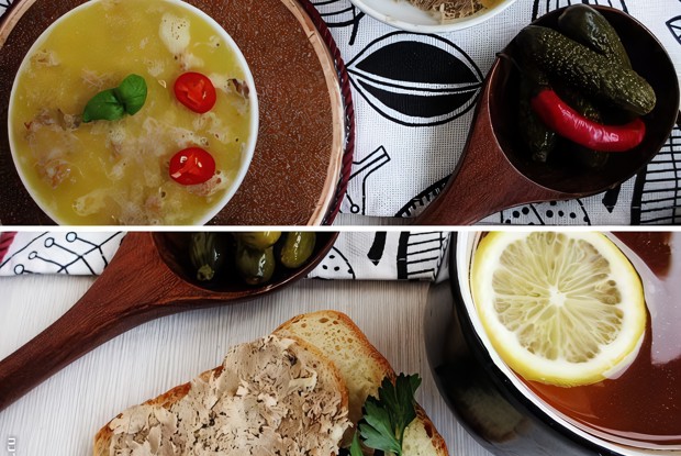 Риет из кролика с печенью