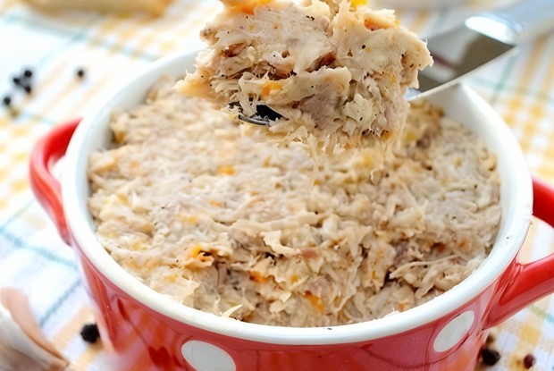 Риет из курицы и индейки