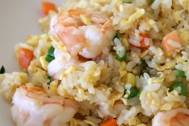 Рис с креветками