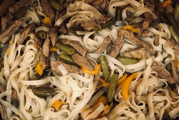 Рисовая лапша с овощами «Вюрант»