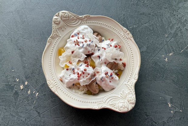 Рисовые хлопья с манго