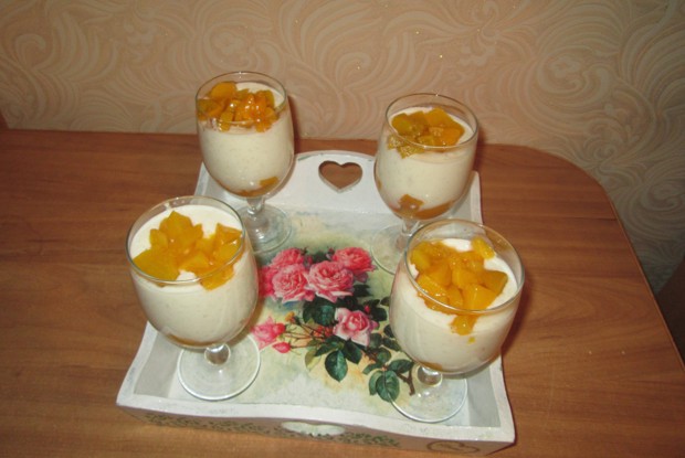 Рисовый пудинг «Конде»