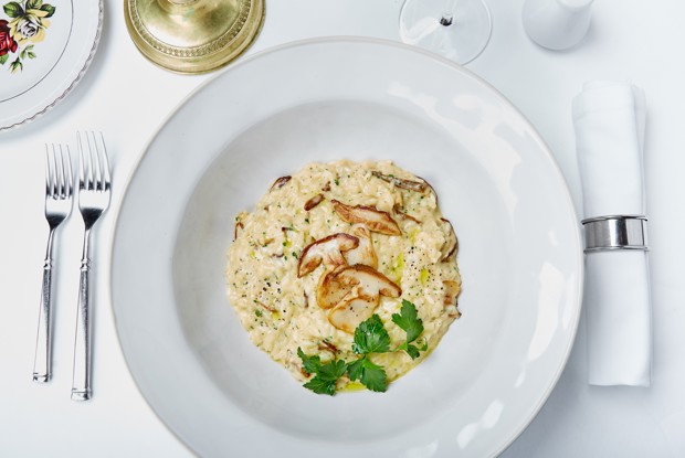 Ризотто с белыми грибами из ресторана BUONO