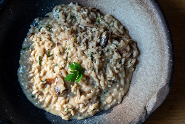 Ризотто с белыми грибами Кристиана Лоренцини