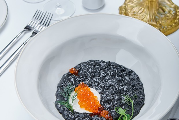 Ризотто с каракатицей