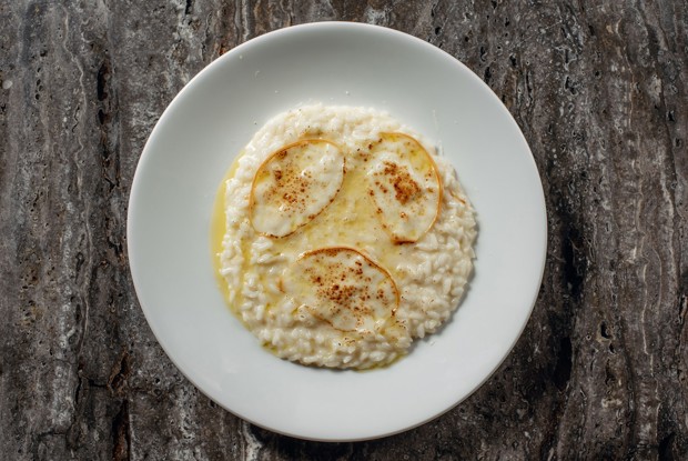Ризотто с копченым сыром