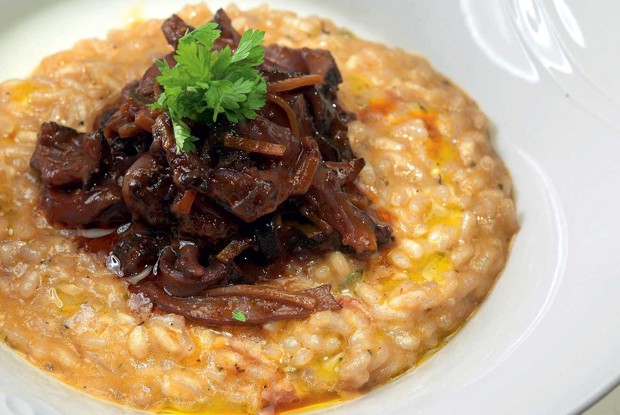 Ризотто с кукумарией