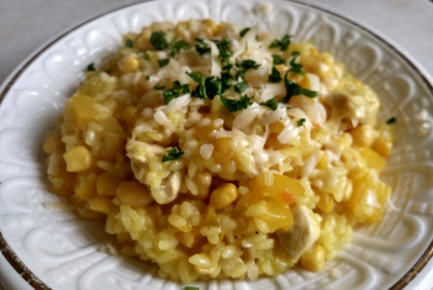 Ризотто с курицей