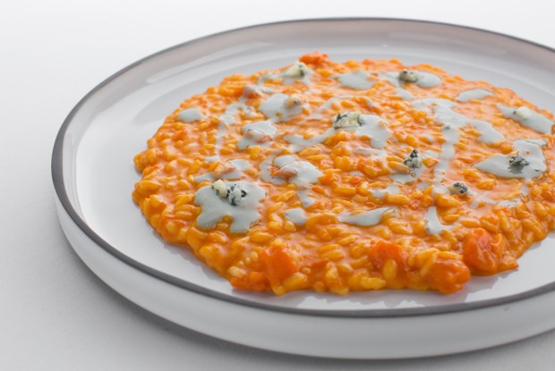 Ризотто с тыквой и голубым сыром