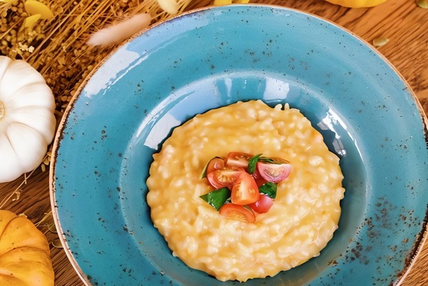 Ризотто с тыквой с пармезаном